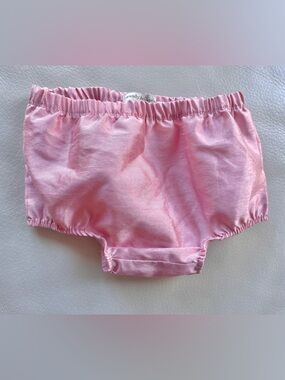 4/$20💥Dressy Bubble Shorts / Diaper Cover, Dusty Pink with Sheen